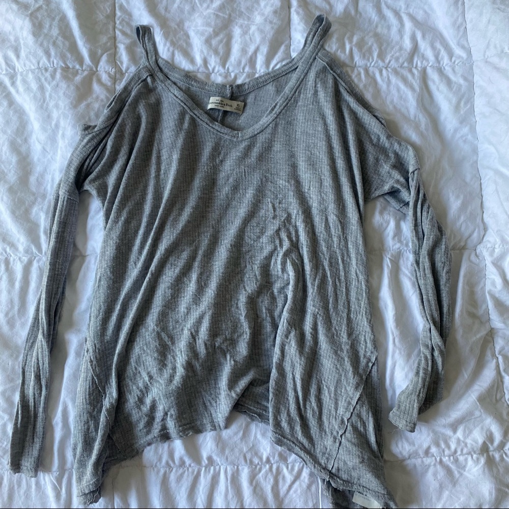 Abercrombie cold shoulder shirt